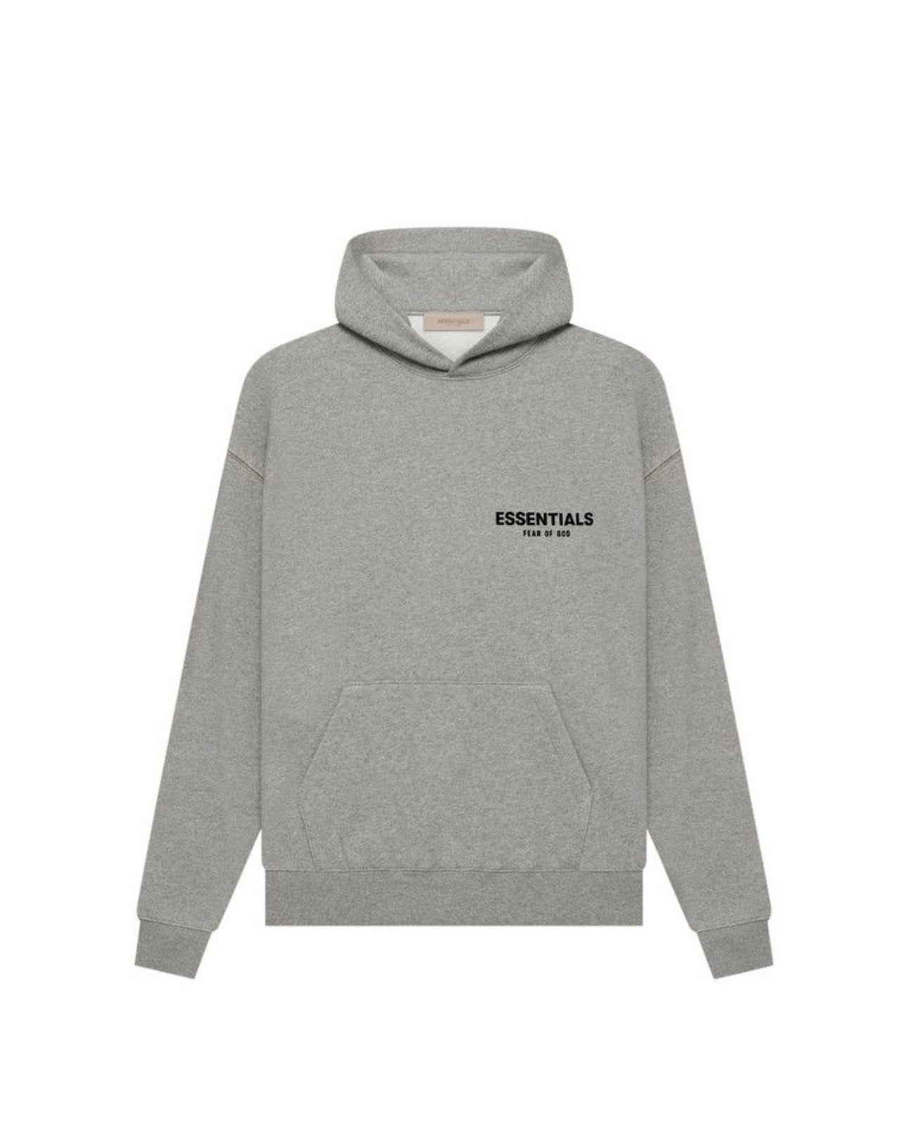 Essentials Fear of God Dark Oatmeal Hoodie