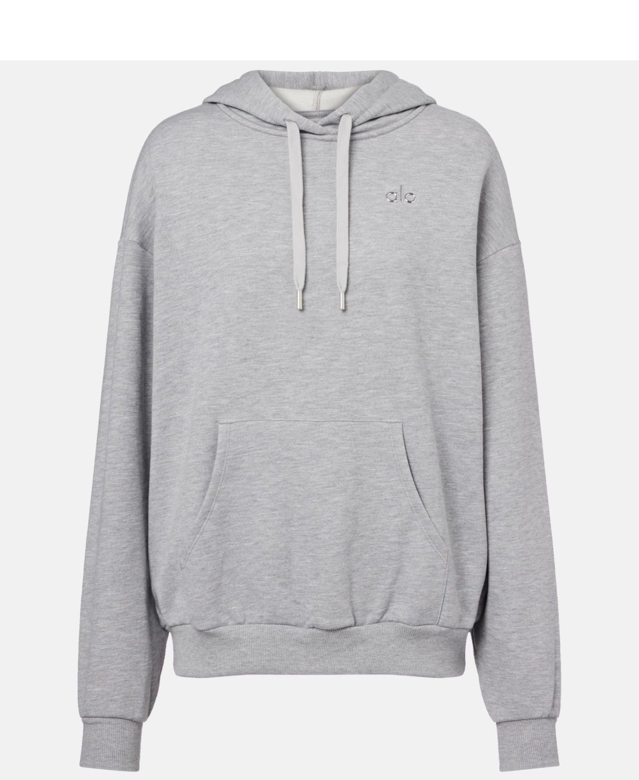 Alo Accolade Athletic Heather Grey Hoodie